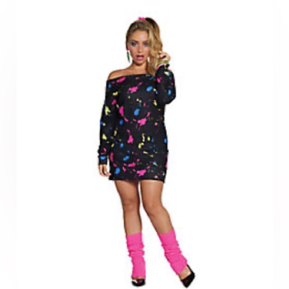 Adult totally 80s Costume